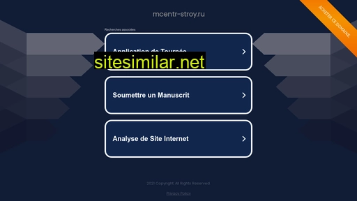 mcentr-stroy.ru alternative sites