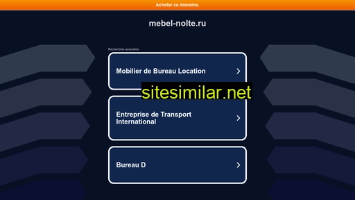 mebel-nolte.ru alternative sites
