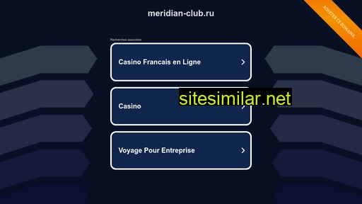 Meridian-club similar sites