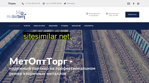 metoptorg.ru alternative sites