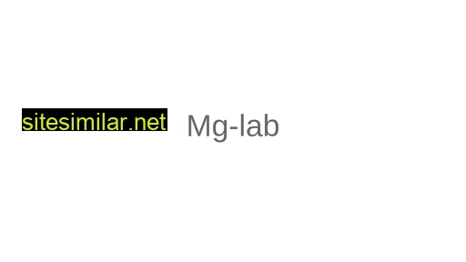 Mg-lab similar sites