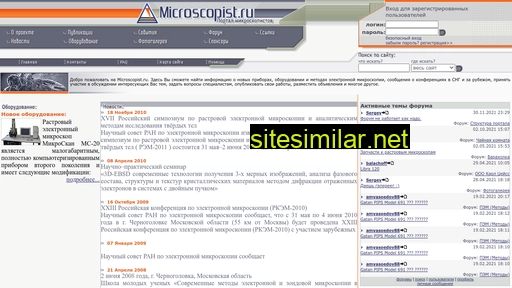 microscopist.ru alternative sites