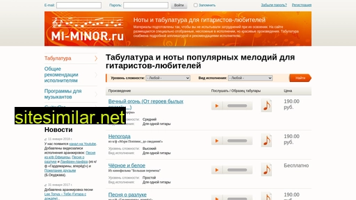 mi-minor.ru alternative sites