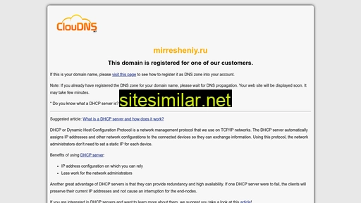 mirresheniy.ru alternative sites