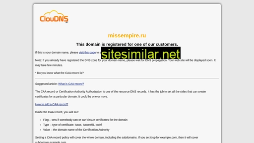 missempire.ru alternative sites
