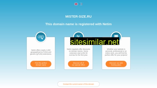 Mister-size similar sites