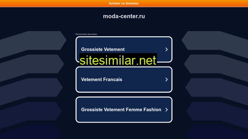 moda-center.ru alternative sites