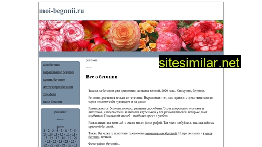 moi-begonii.ru alternative sites