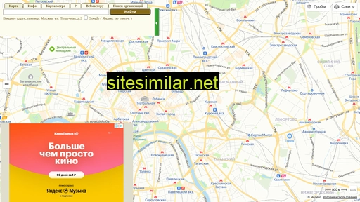 M-map similar sites