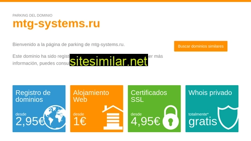 Mtg-systems similar sites