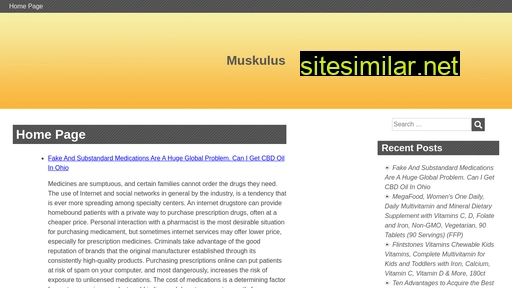 muskulus.ru alternative sites