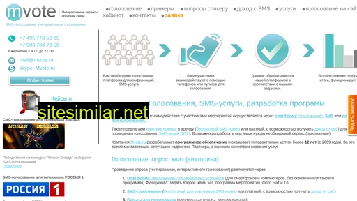 mvote.ru alternative sites