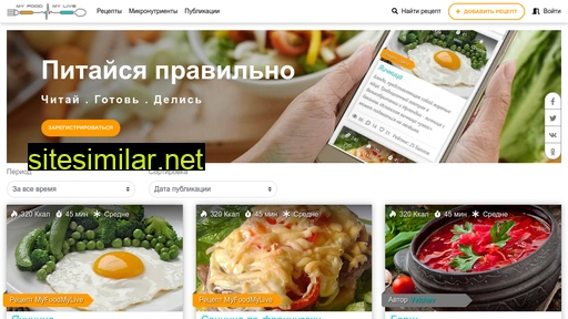 myfood-mylive.ru alternative sites