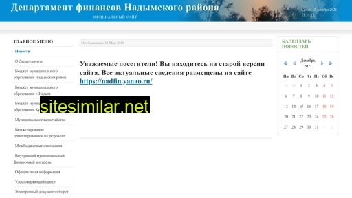 nadfin.ru alternative sites