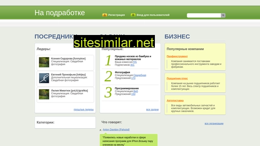 napodrabotke.ru alternative sites