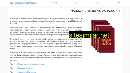 nationalatlas.ru alternative sites