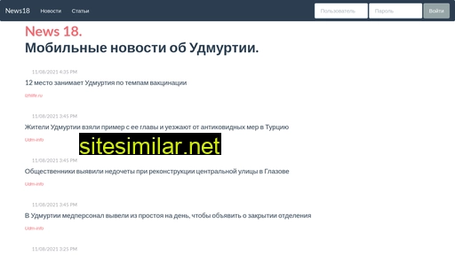 news18.ru alternative sites