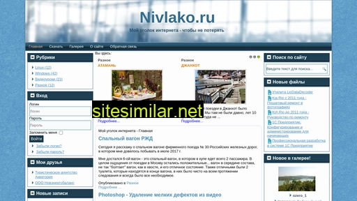 nivlako.ru alternative sites