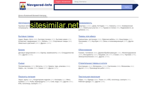 novgorod-info.ru alternative sites