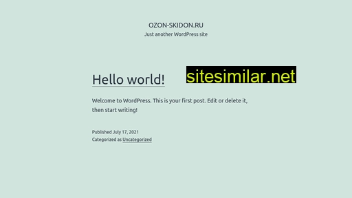 ozon-skidon.ru alternative sites