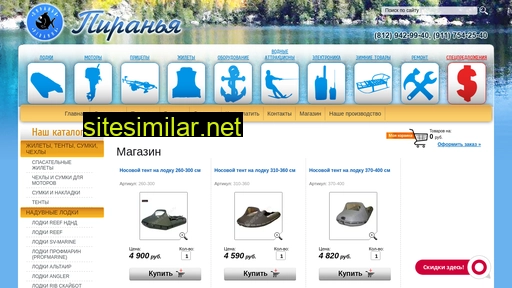 Piranha-spass similar sites