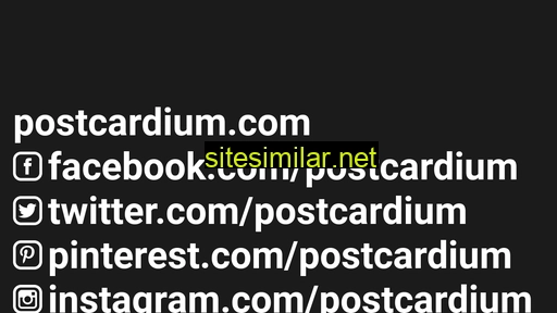 postcardium.ru alternative sites