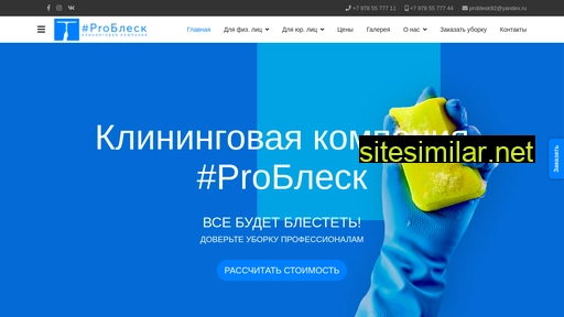 problesk-cleaning.ru alternative sites