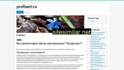 profisert.ru alternative sites