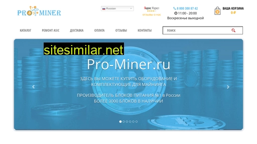 pro-miner.ru alternative sites