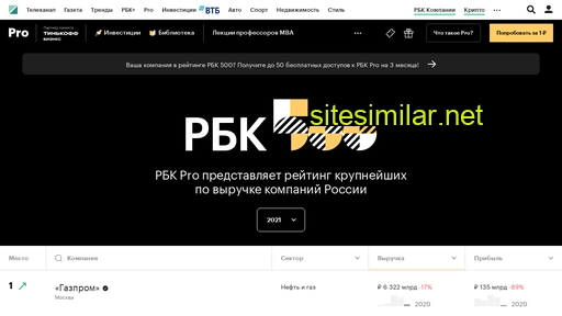 pro.rbc.ru alternative sites
