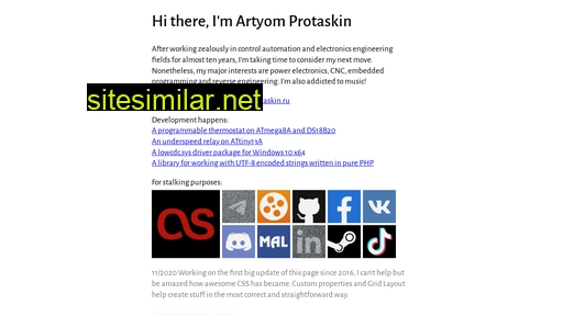 protaskin.ru alternative sites