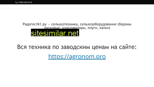 radogost61.ru alternative sites
