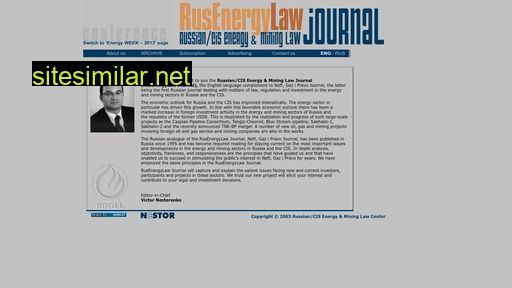 rusenergylaw.ru alternative sites