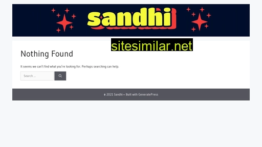 Sandhi similar sites