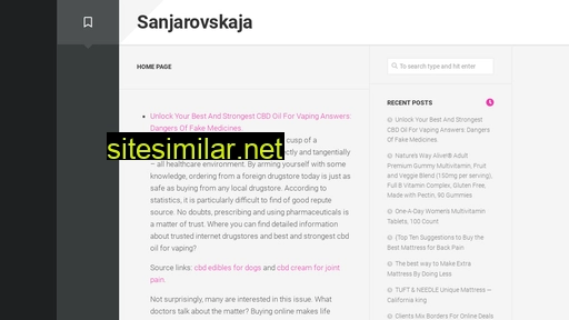 sanjarovskaja.ru alternative sites