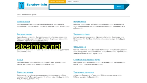 saratov-info.ru alternative sites
