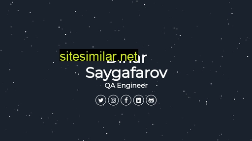 Saygafarov similar sites