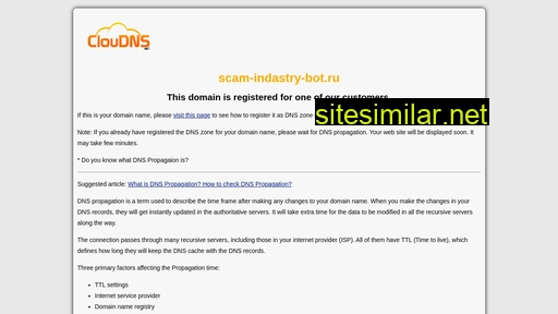 Scam-indastry-bot similar sites