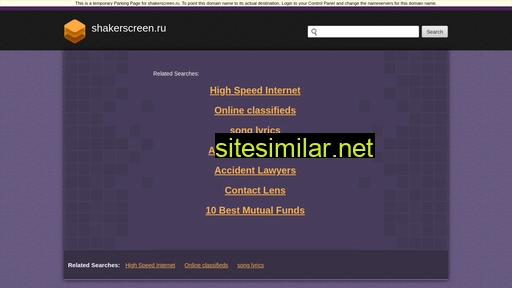 shakerscreen.ru alternative sites