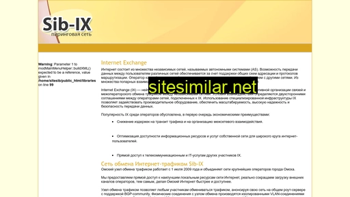 Sib-ix similar sites