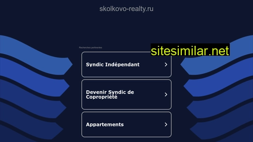 Skolkovo-realty similar sites
