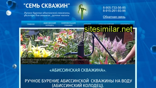 Skvazhina7 similar sites