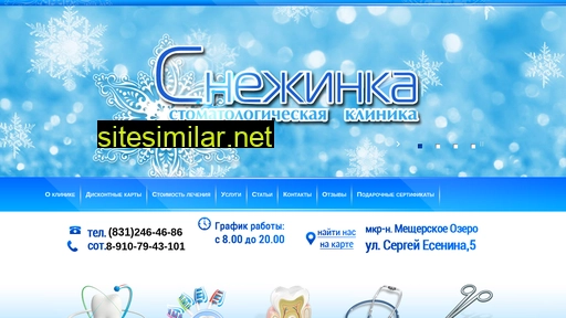 snezhinka-nn.ru alternative sites