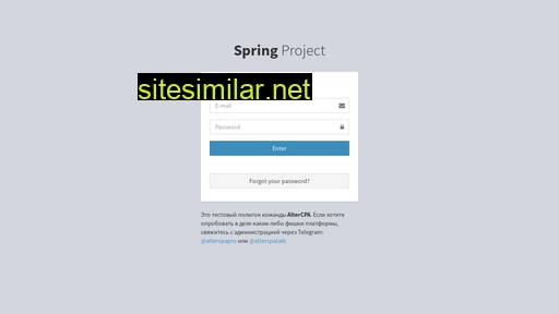spring-project.ru alternative sites