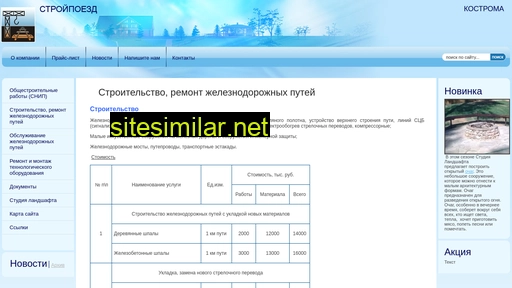stroypoezd.ru alternative sites