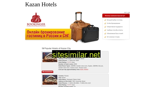 Tatarstanhotels similar sites