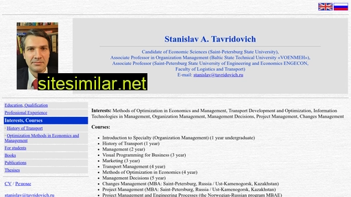 Tavridovich similar sites