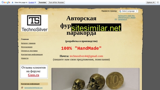 technosilver.ru alternative sites