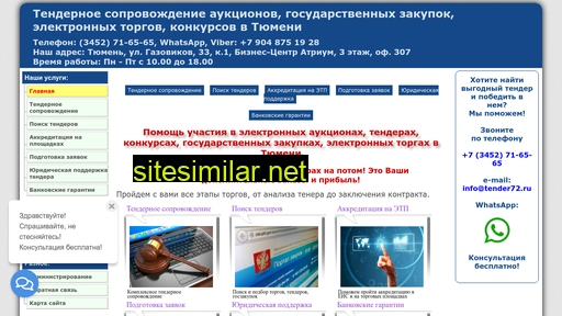 tender72.ru alternative sites