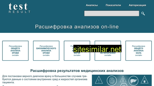 testresult.ru alternative sites